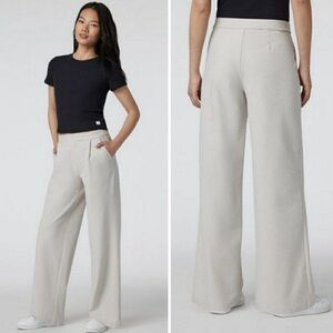 Vuori Elevation High Rise Pleated Pants Trousers L